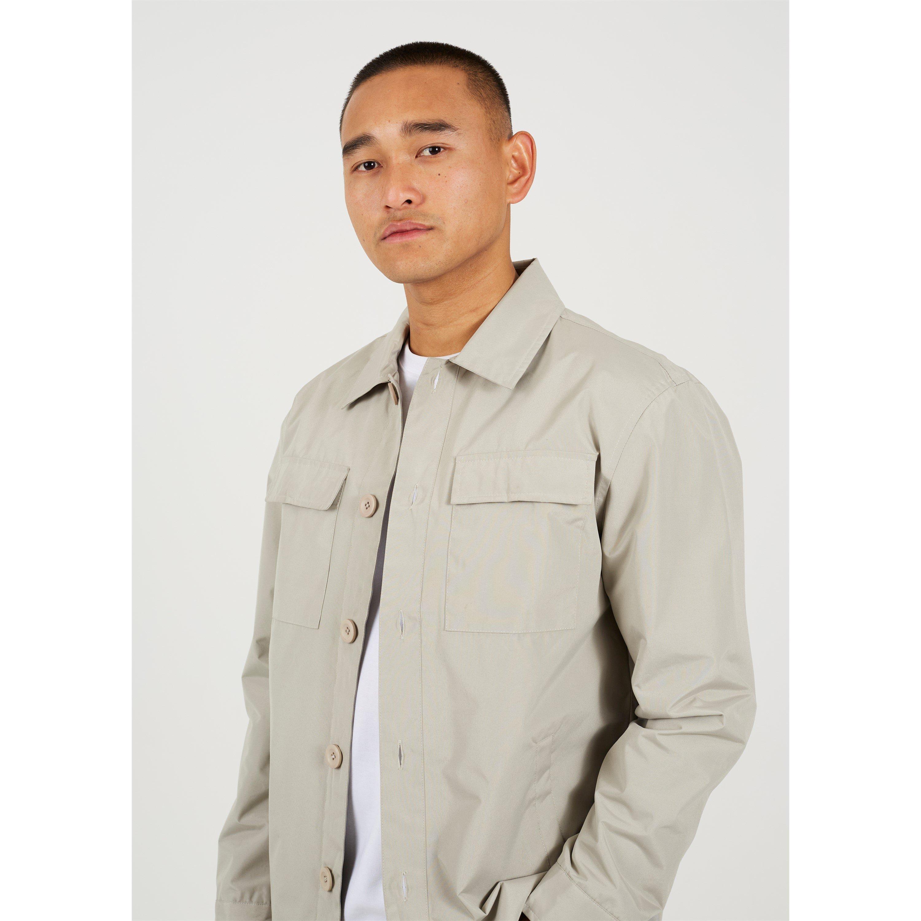 Brave Soul Button Through Shacket with Pockets