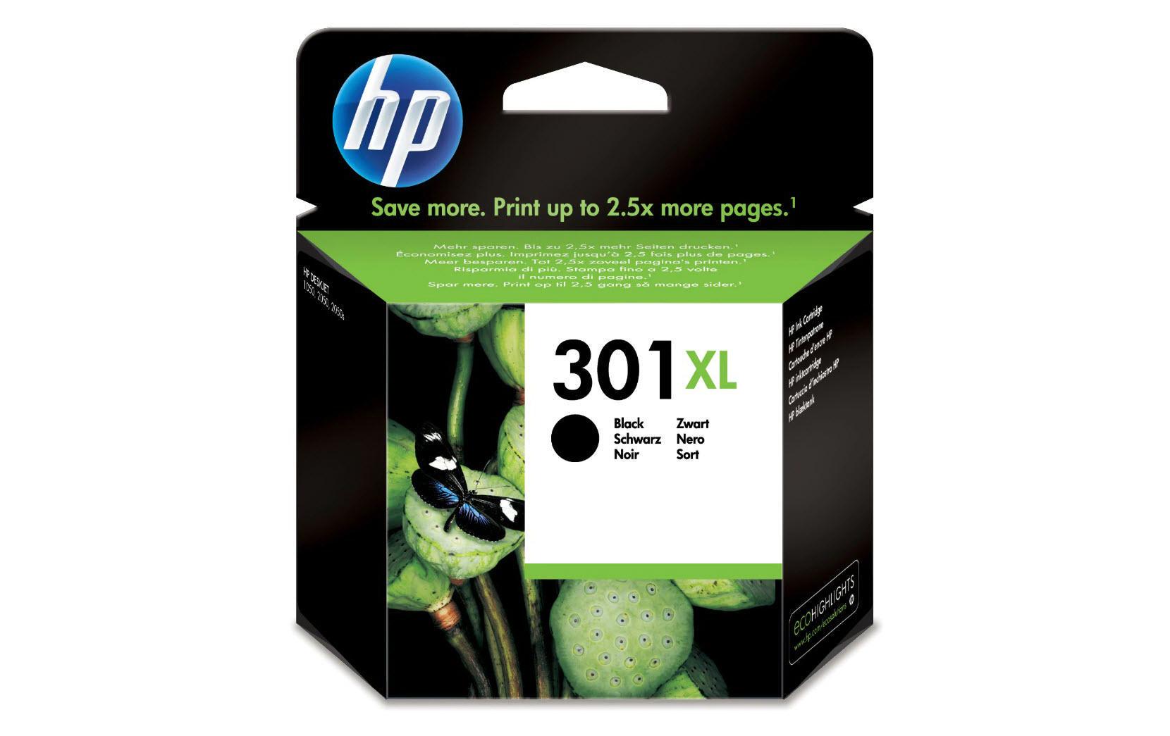 Tinte Nr. 301XL (CH563EE) BlackDruckerpatrone