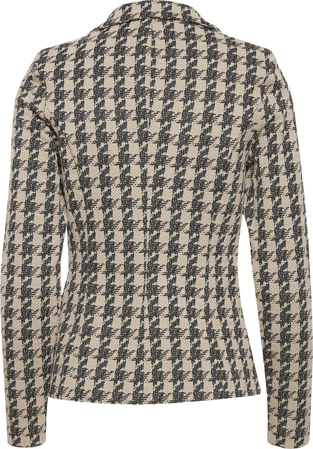 ICHI IHKATE HOUNDSTOOTH BL Doeskin houndstooth