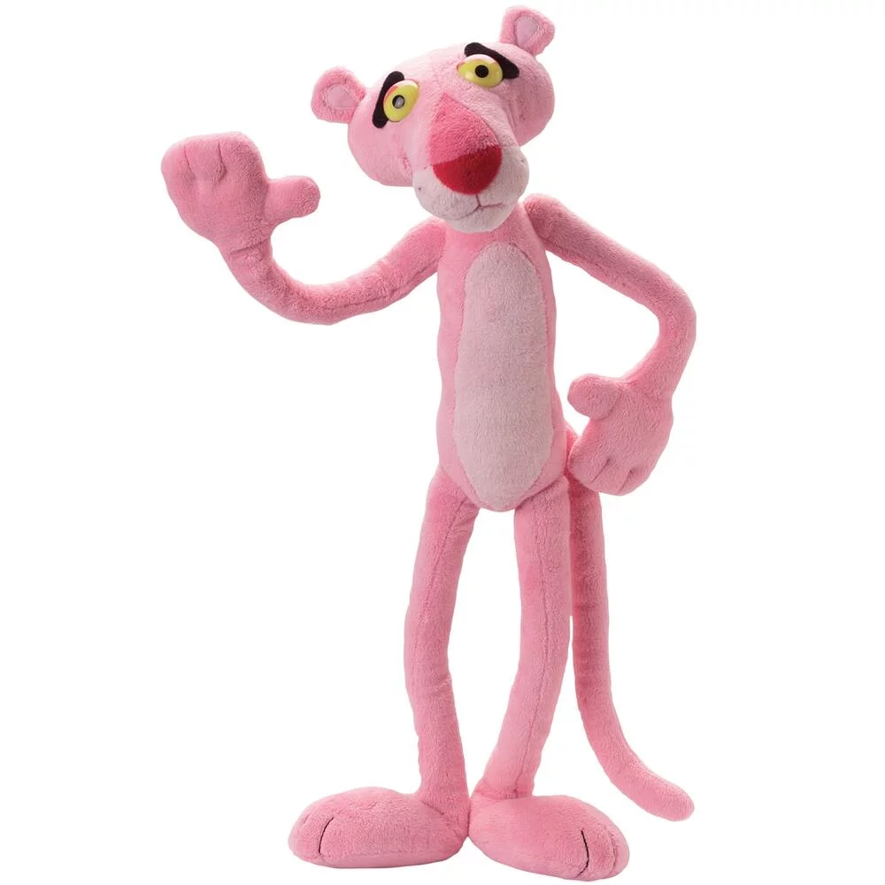 PANTHERE ROSE  - PELUCHE 50 CM