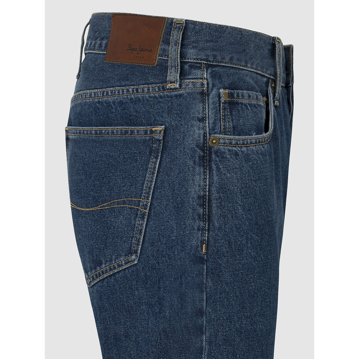 PEPE JEANS<br>Calça jeans reta 100% algodão