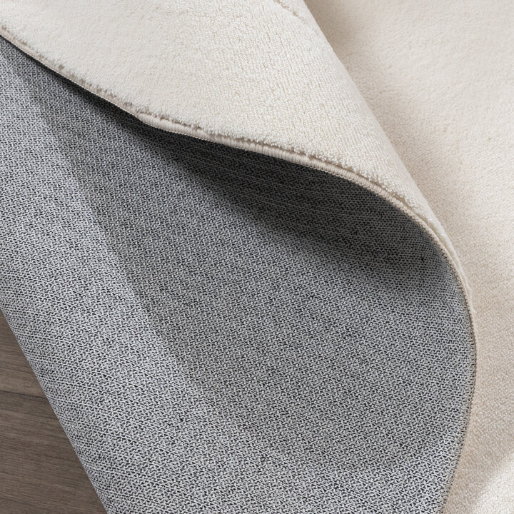 Organisch vloerkleed - Halo Pebble Creme