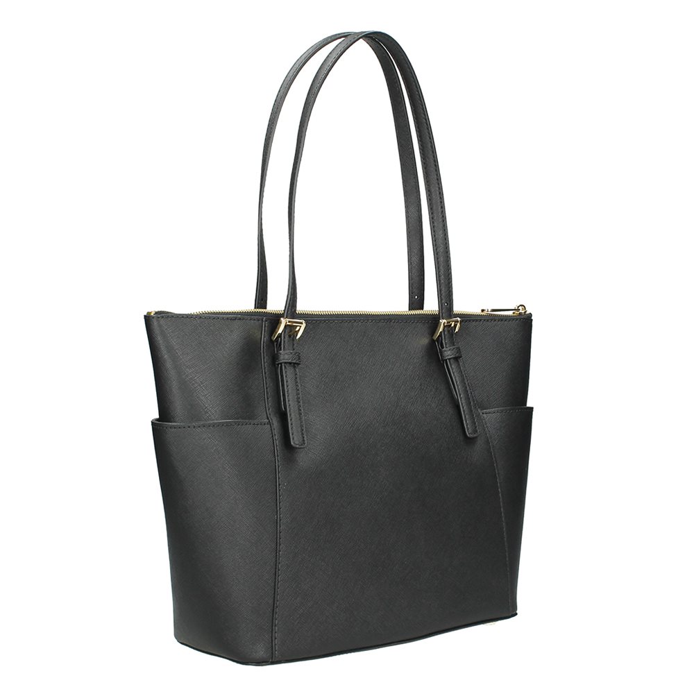 Michael Kors Jet Set Item Top Zip Tote black