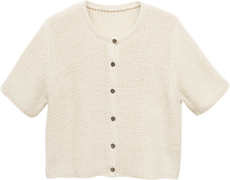 MANGO CARDIGAN. -- RADIANT Light beige