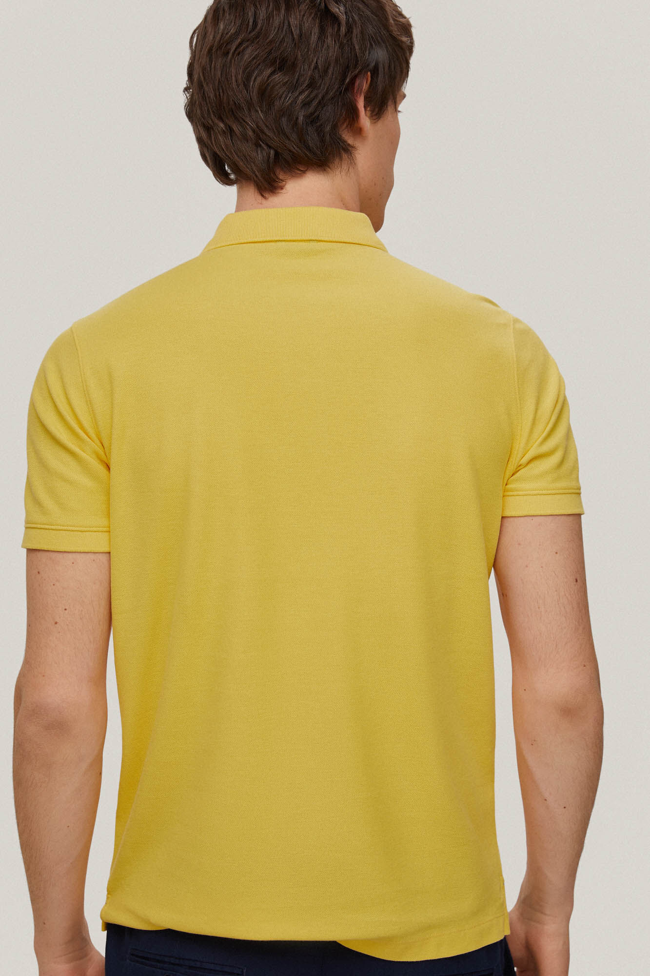 Logotipo Polo Piqué - Amarelo