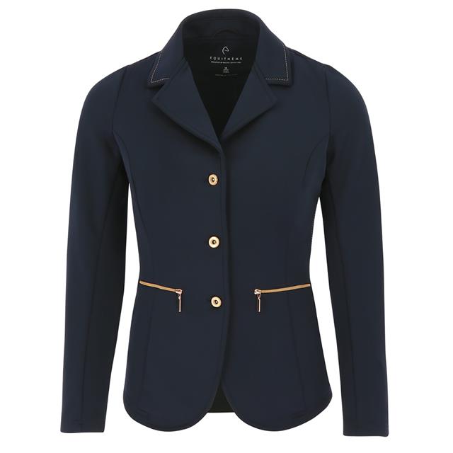 Paardrijjas Equithème Athens Kids Donkerblauw