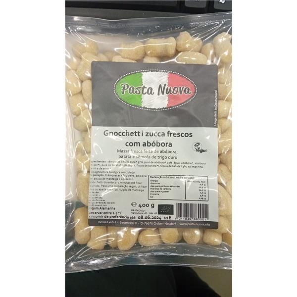 Pasta Nuova Gnocchis Abóbora Bio 400G