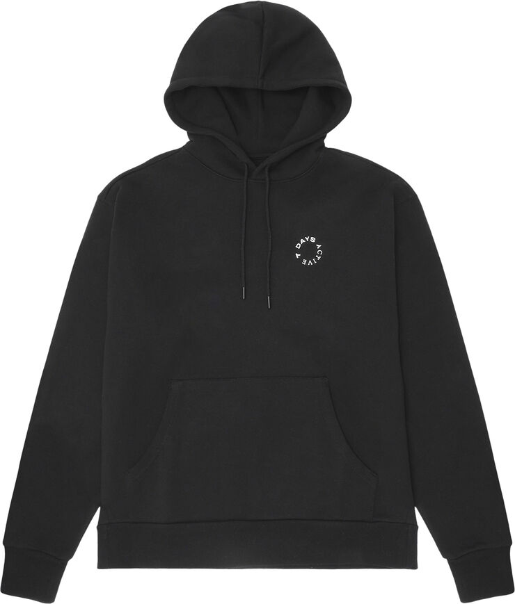 7 Days Active Organic Regular Hoodie 001 black