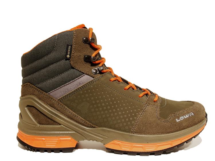 LOWA 510808 7120 WALKER N4D GTX MID Wandelschoenen GREEN