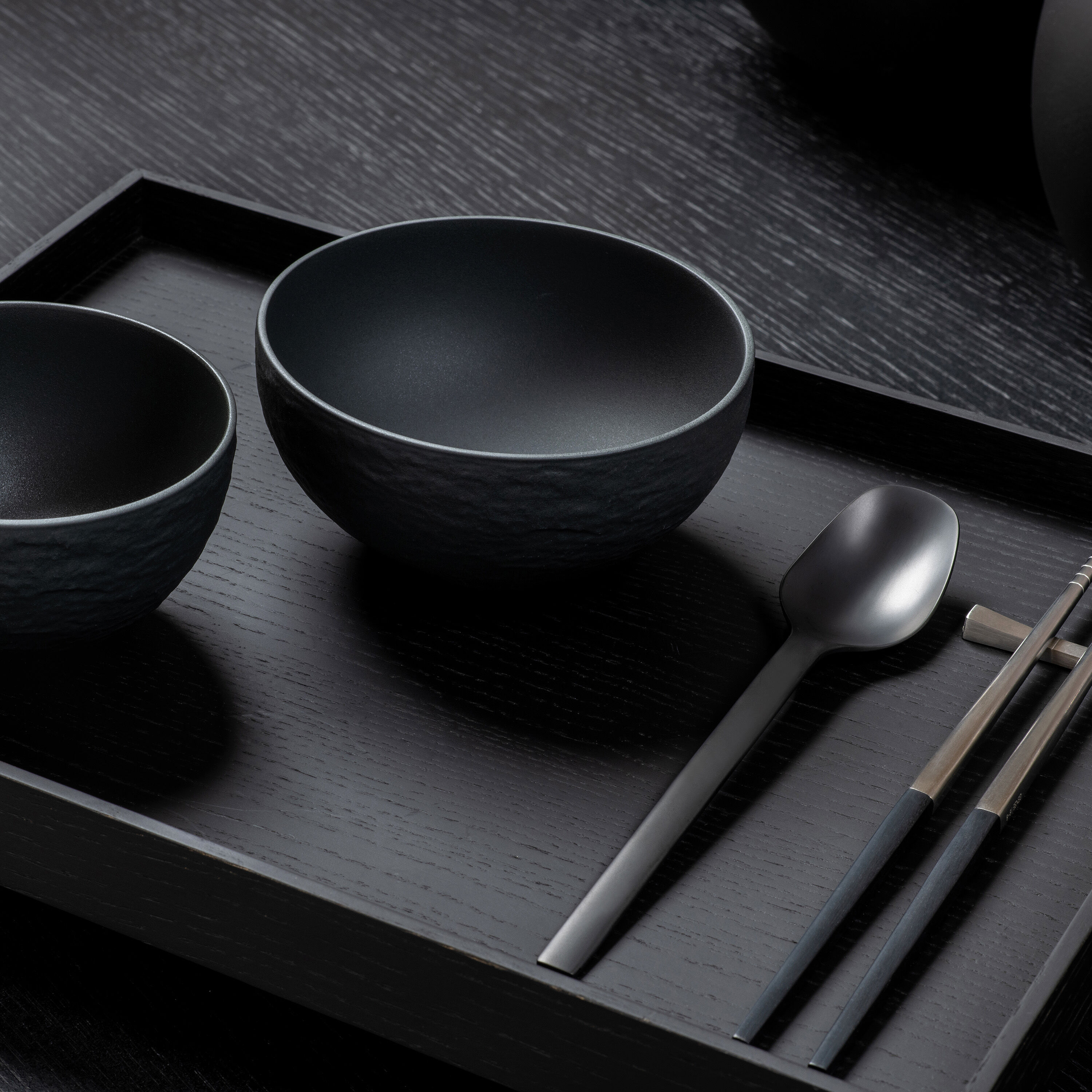 Manufacture Bowl Black, 6.8 oz, Premium Porcelain