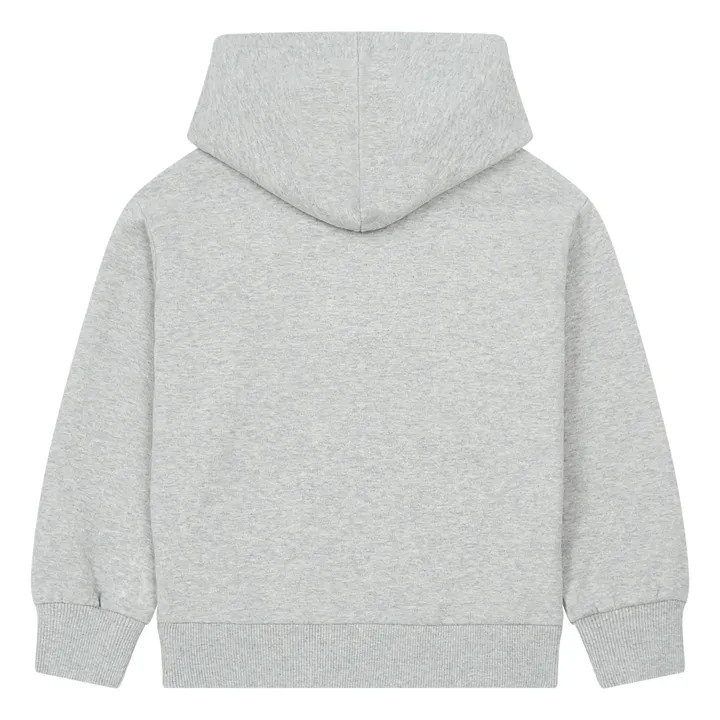 SMALLABLE BASICS Hoodie Coton Bio | Gris chiné