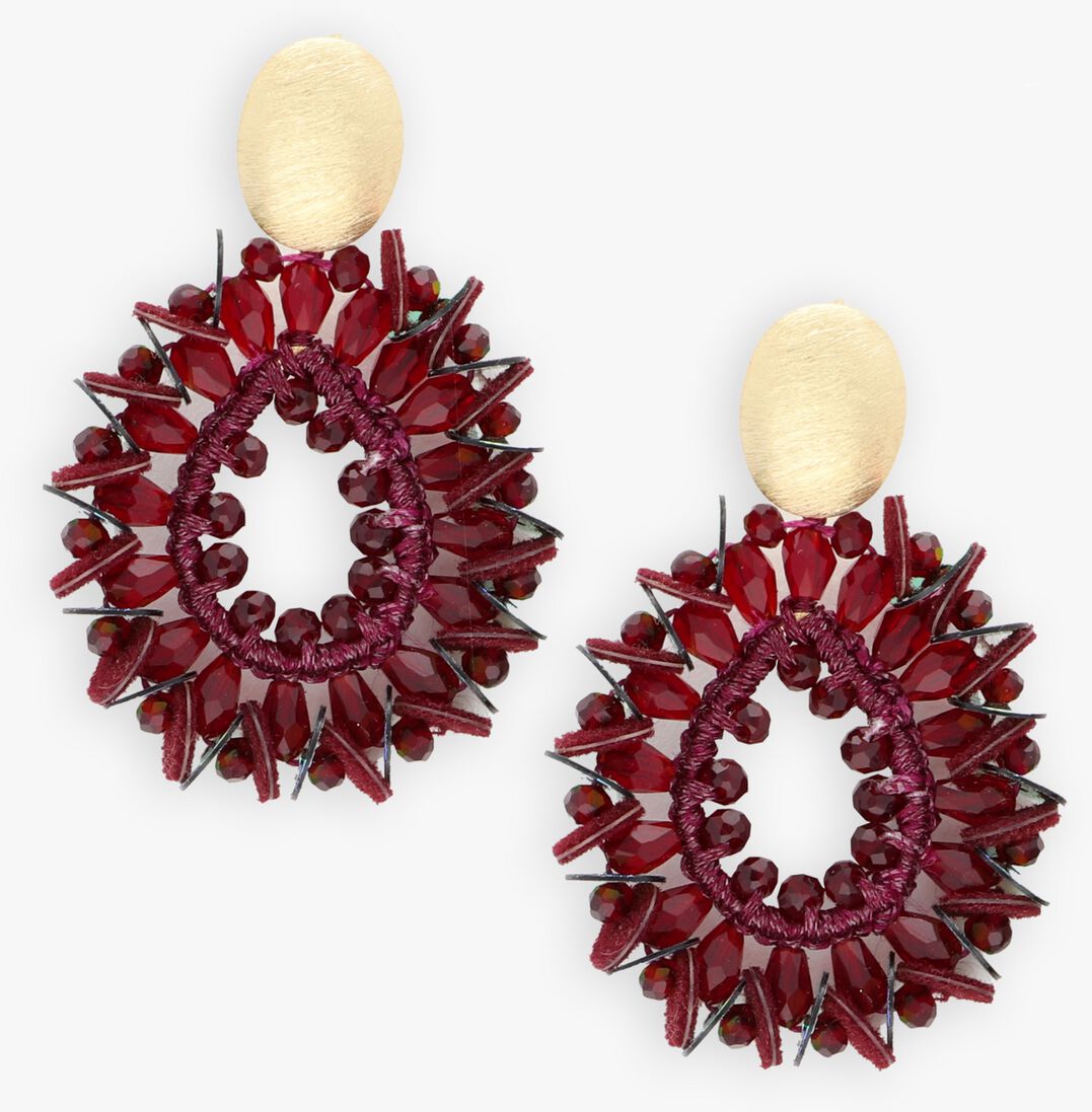 bordeaux lott. gioielli oorbellen ce si drop crystall s w/ sequins