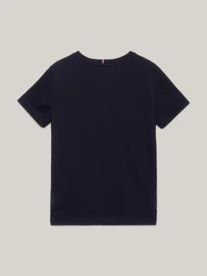 Camiseta Hilfiger Monotype com Logo Foil