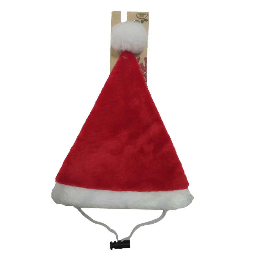 Gorro de Natal Woof Papai Noel para Cães