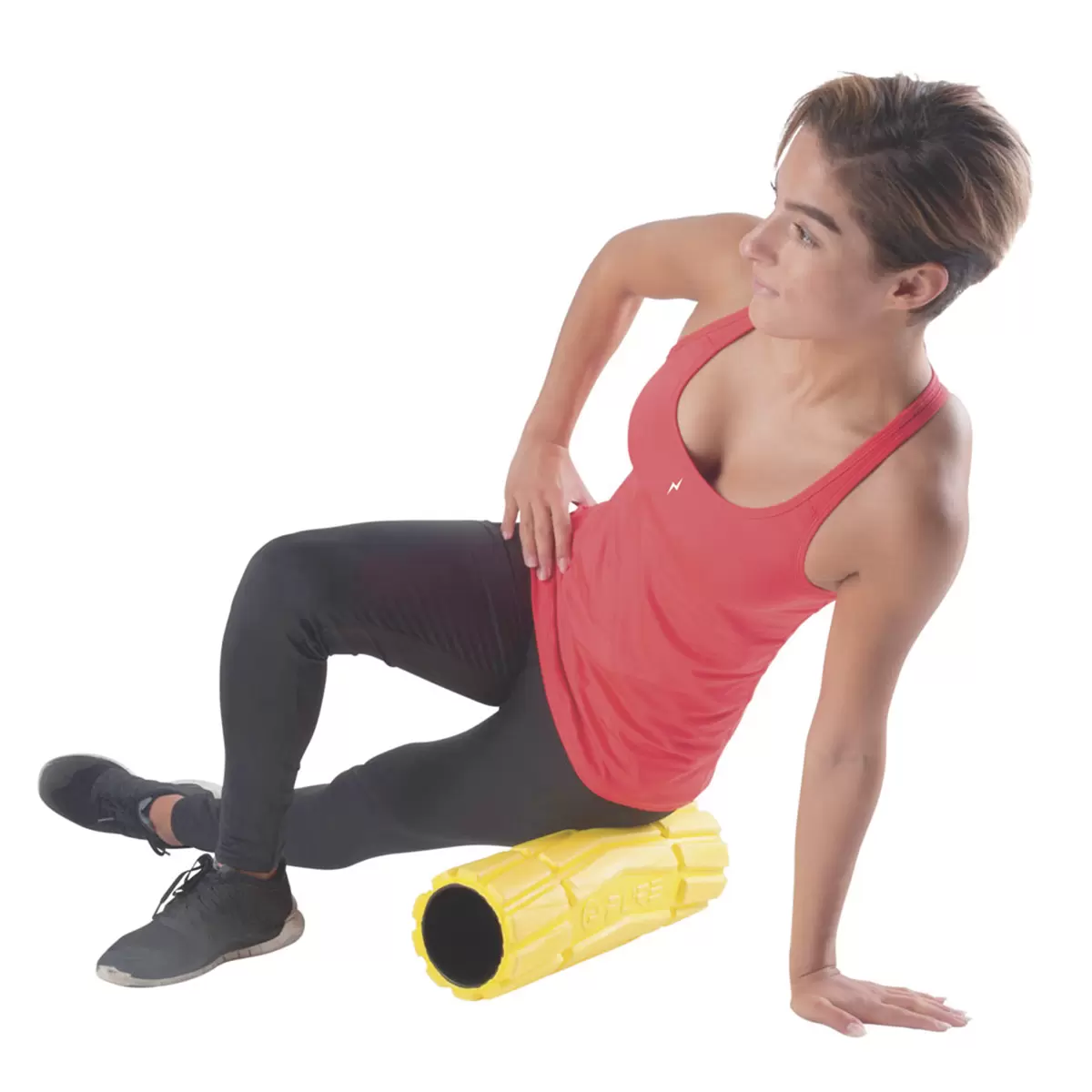Massage Roller Pure2Improve Soft Gelb