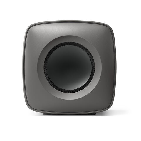 KEF KC62 – supercompacte hifi-subwoofer Zilver