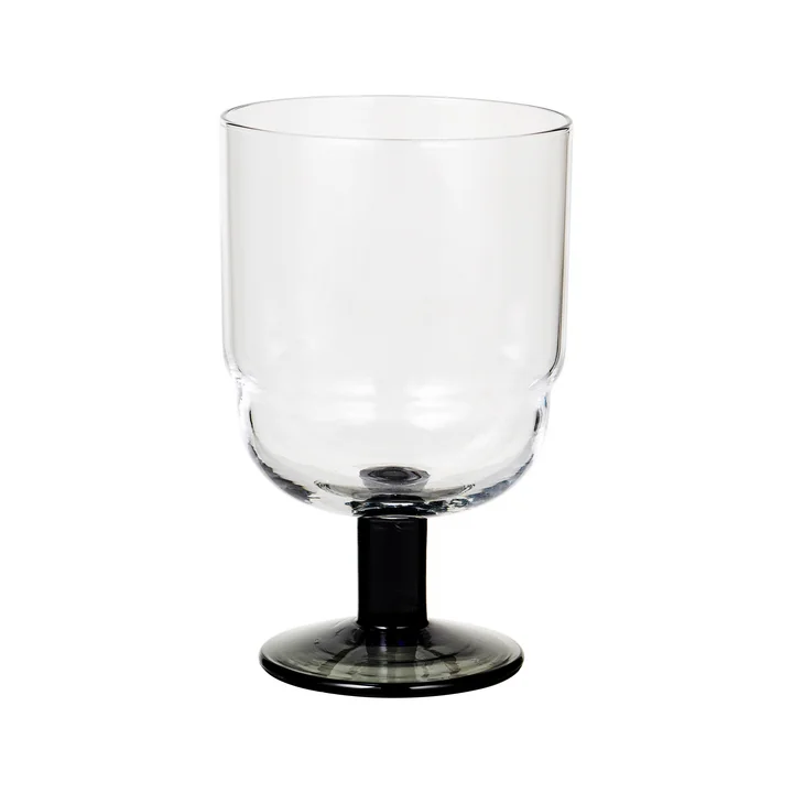 Broste Copenhagen - Nordic Bistro Rotwein Glas, 25 cl, klar / smoke