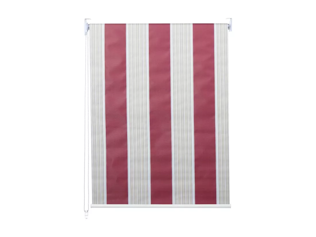 Store enrouleur de fenêtre blanche 90 x 0.3 x 160 cm 04_0004564