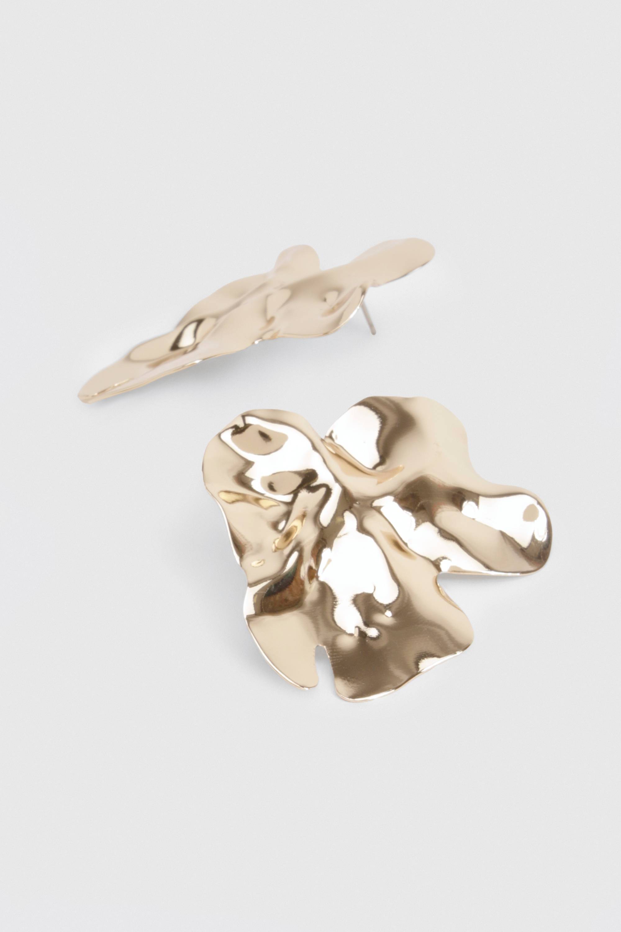 boohoo Boucles d'oreilles à clous en forme de fleur