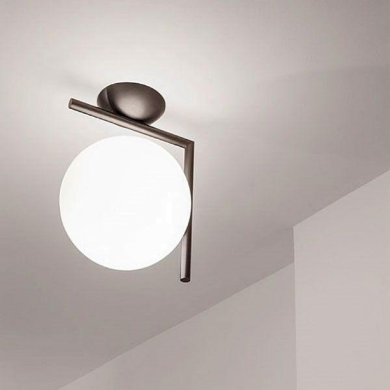 Flos IC Lights C/W1 wandlamp messing