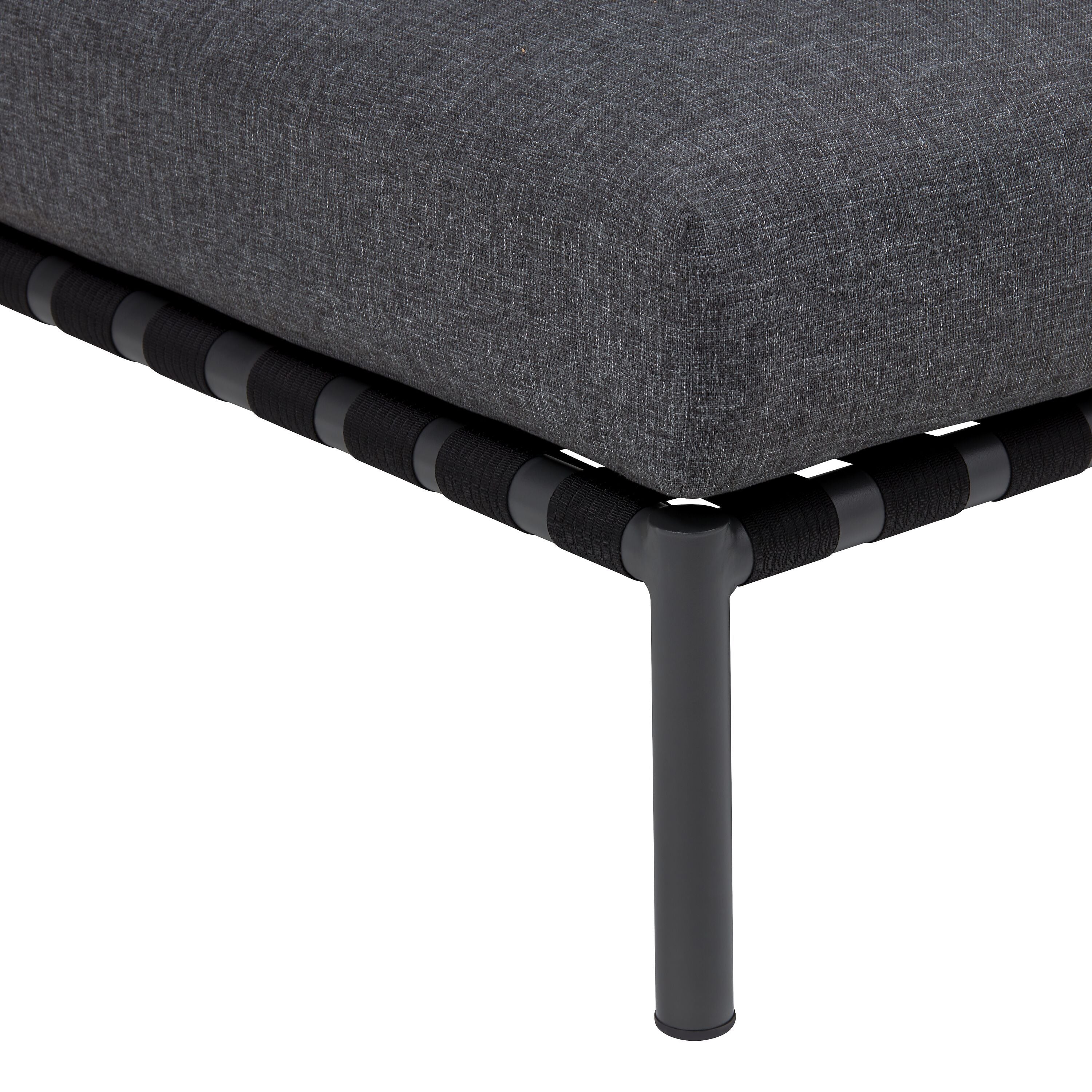 HORIZON Lounge Einzelelement - Anthrazit / B: 87.0 cm x T: 87.0 cm x H: 76.0 cm