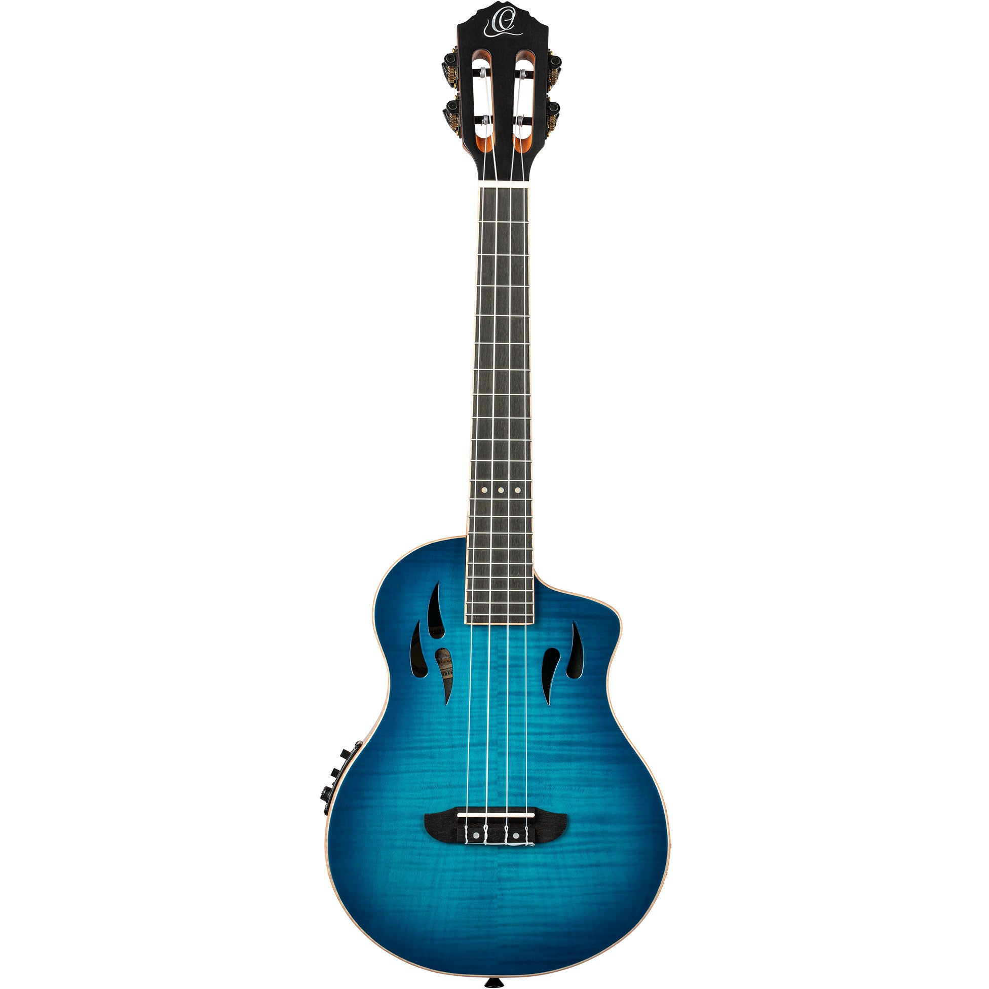 Ortega TourPlayer Series RTPX-U-FMA elektrische tenor ukelele met gigbag