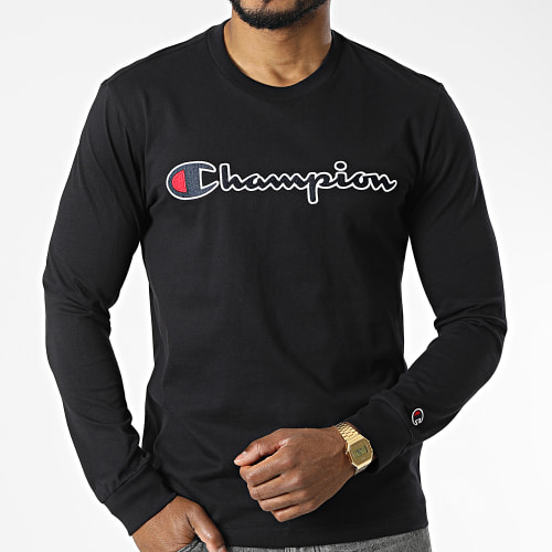 Tee Shirt Manches Longues 217861 Noir
