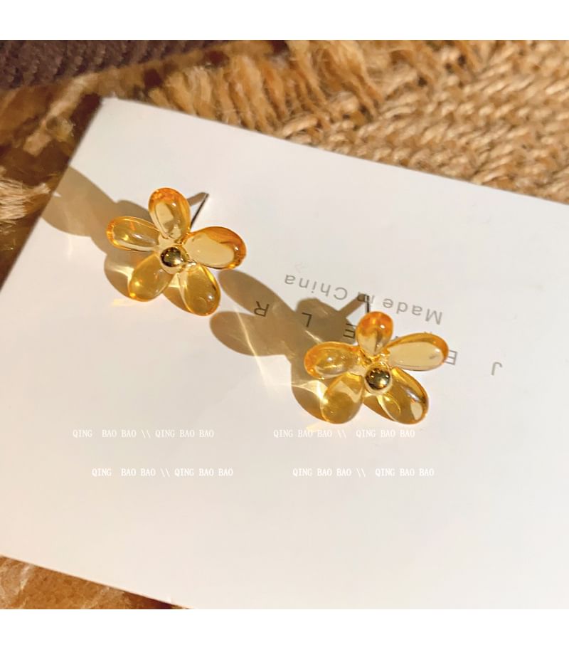 LIVSIA - Bloemen oorbel