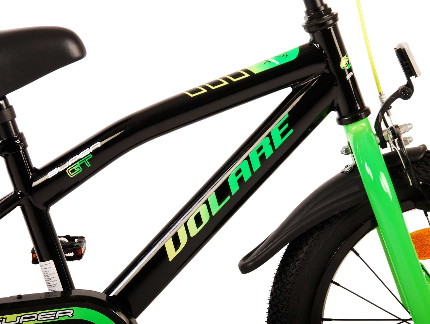 Kinderfahrrad Super GT Fahrrad für Jungen 16 Zoll Kinderrad in Grün