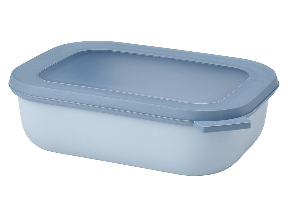 Mepal Cirqula 1000 ml rechthoekige vershouddoos - Light Blue
