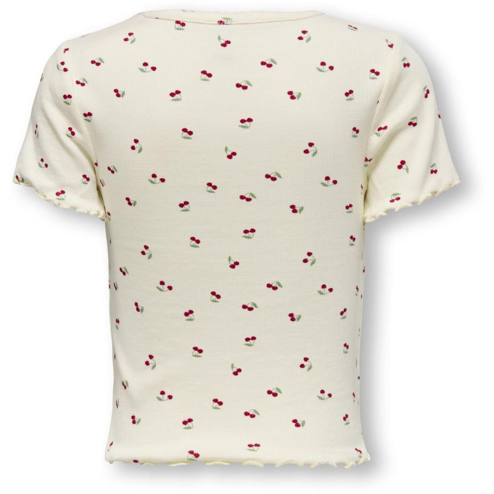 Køb Kids ONLY MINI Tofu Cherry Trinny Life O-Neck AOP Top