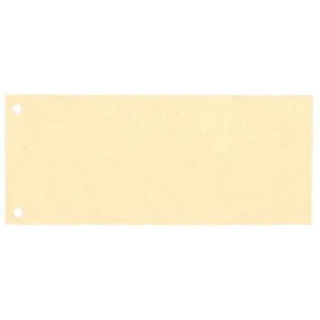 Leitz 20993 Trennstreifen chamois, 100 Stück