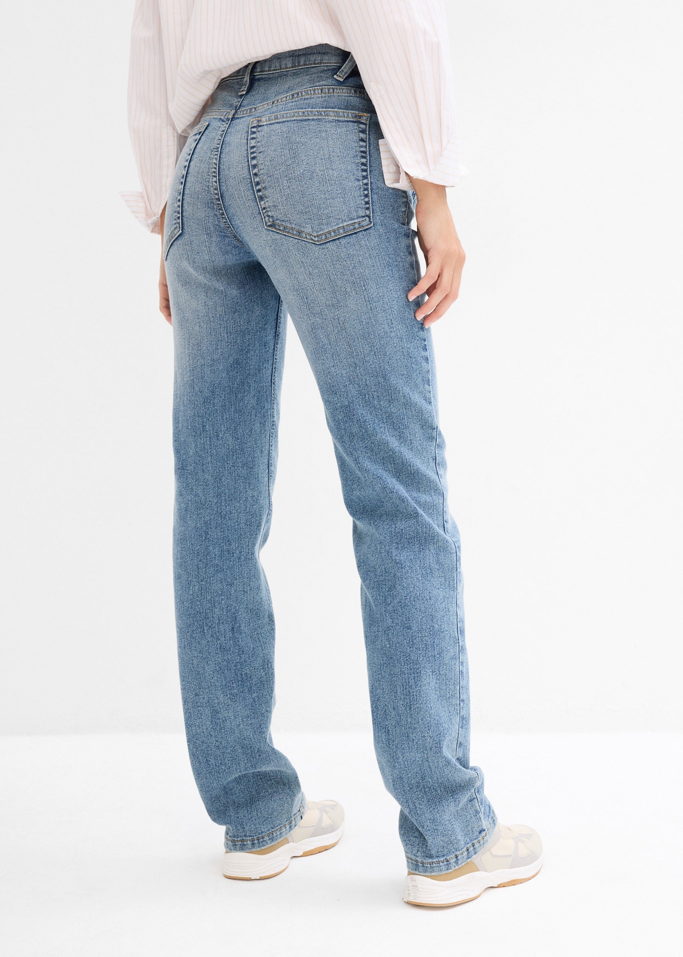 bonprix Umstandsjeans loose fit, gerades, locker geschnittenes Bein