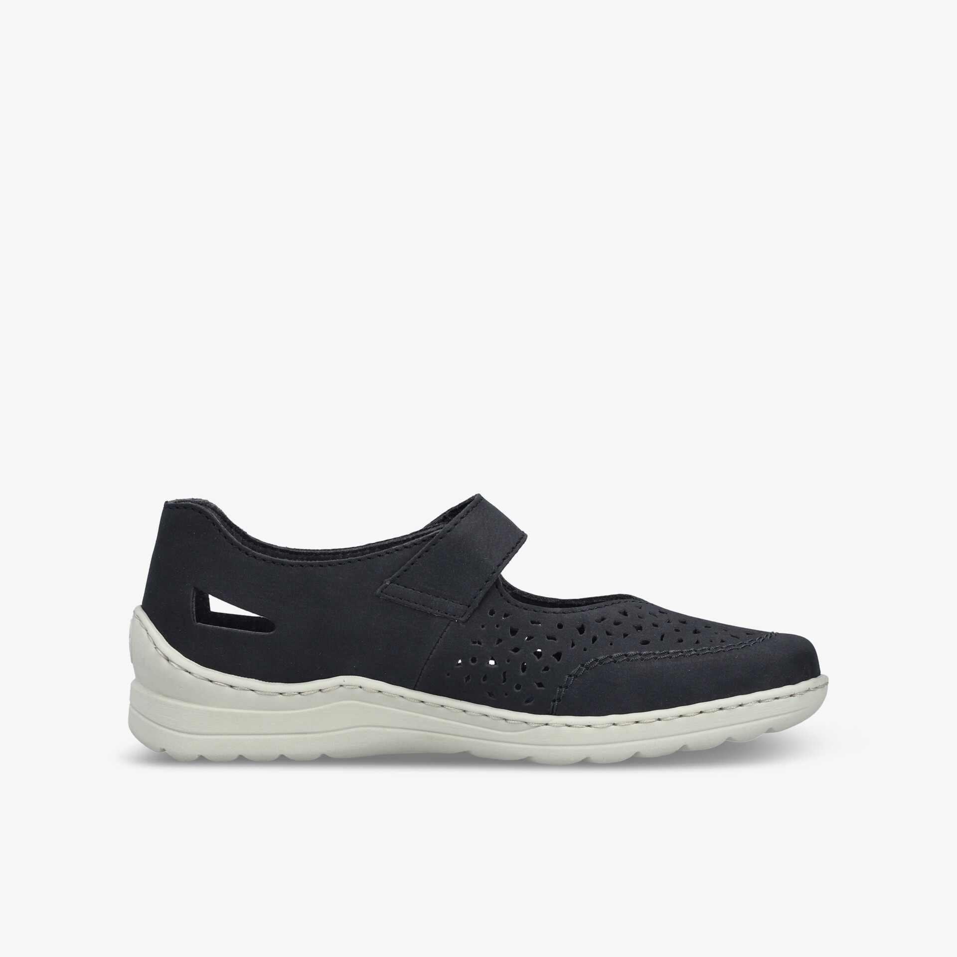 rieker Damen Halbschuhe blau