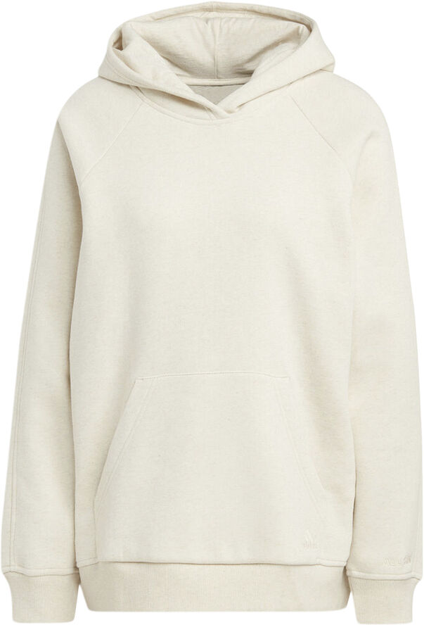 adidas ALL SZN Fleece Boyfriend hættetrøje Hvid
