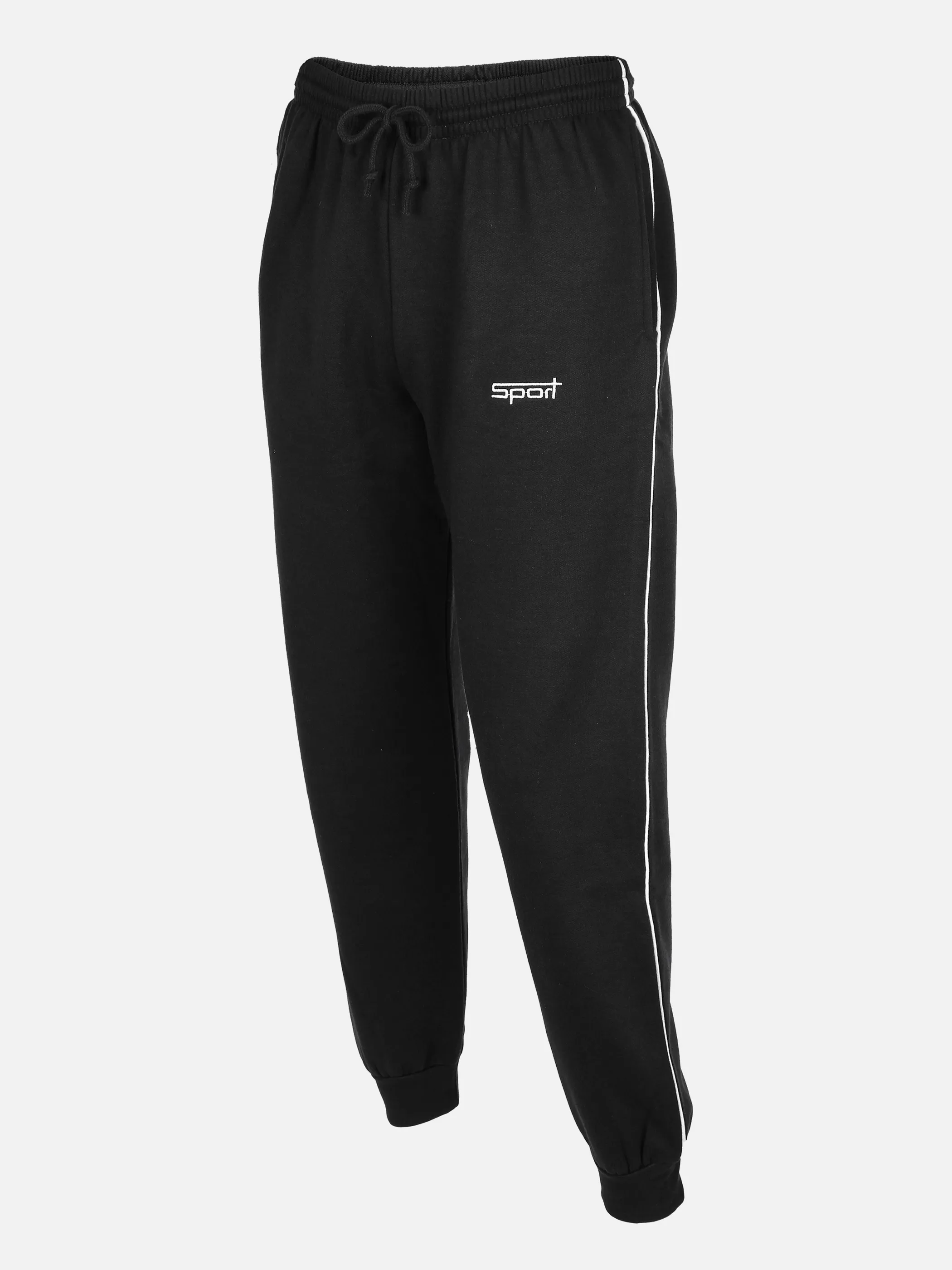 Herren Jogginghose mit Bündchen als Beinabschluss