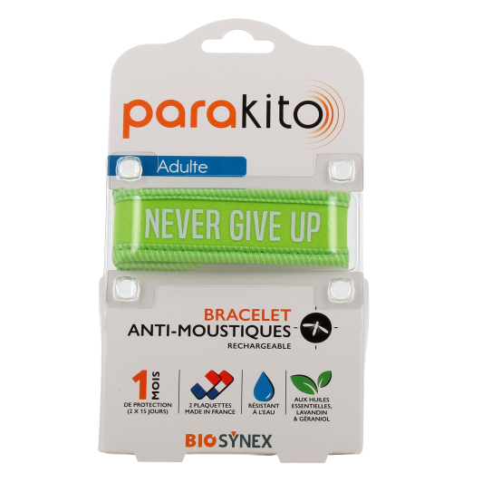 Bracelet anti moustique Parakito pour adulte - Huiles essentielles