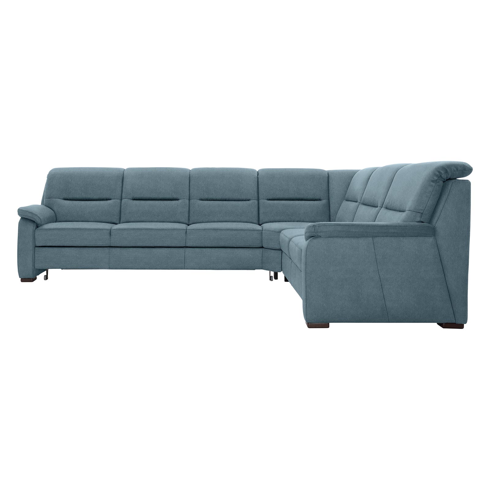 polsterpower Ecksofa - Belle ice - Basismodell - rechts