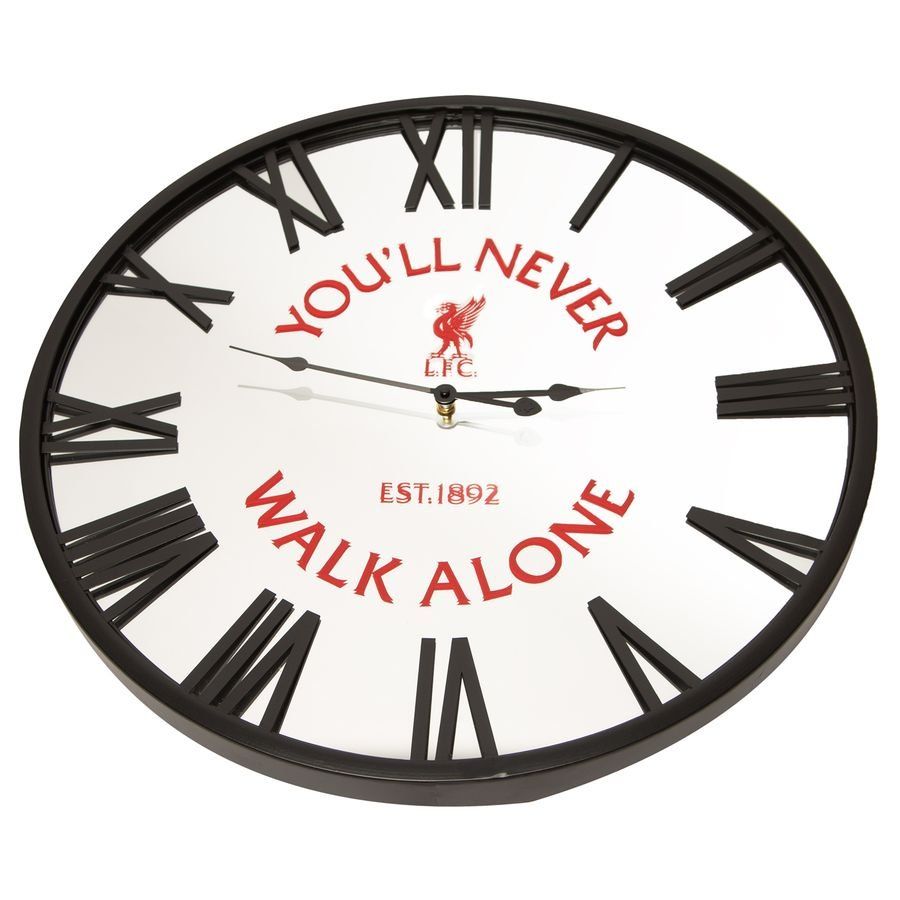 Liverpool Horloge murale YNWA - Gris/Noir/Rouge
