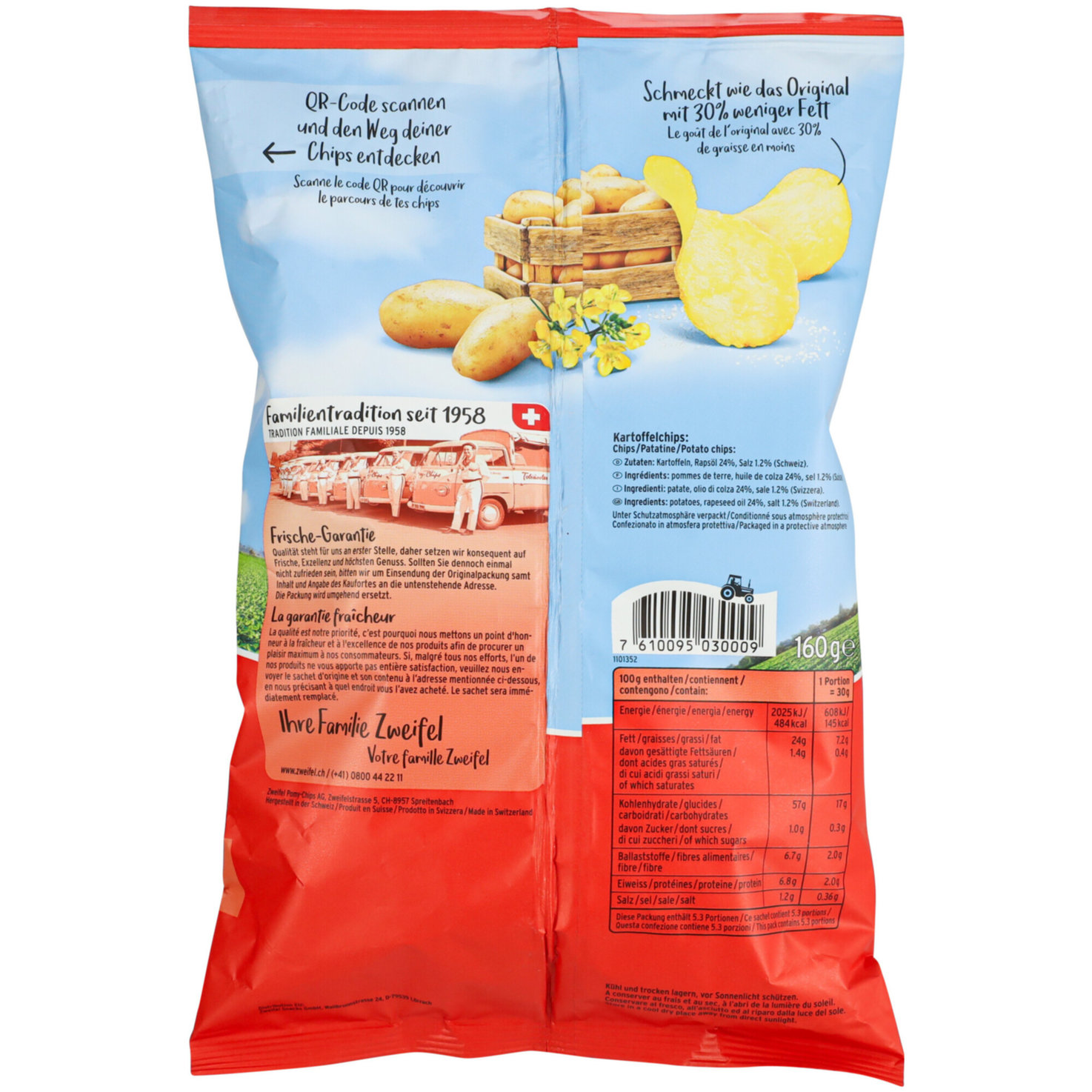 Zweifel Cractiv Chips Nature