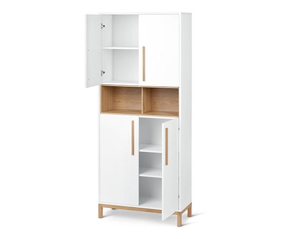 Bad-Hochschrank »Eklund«, weiß