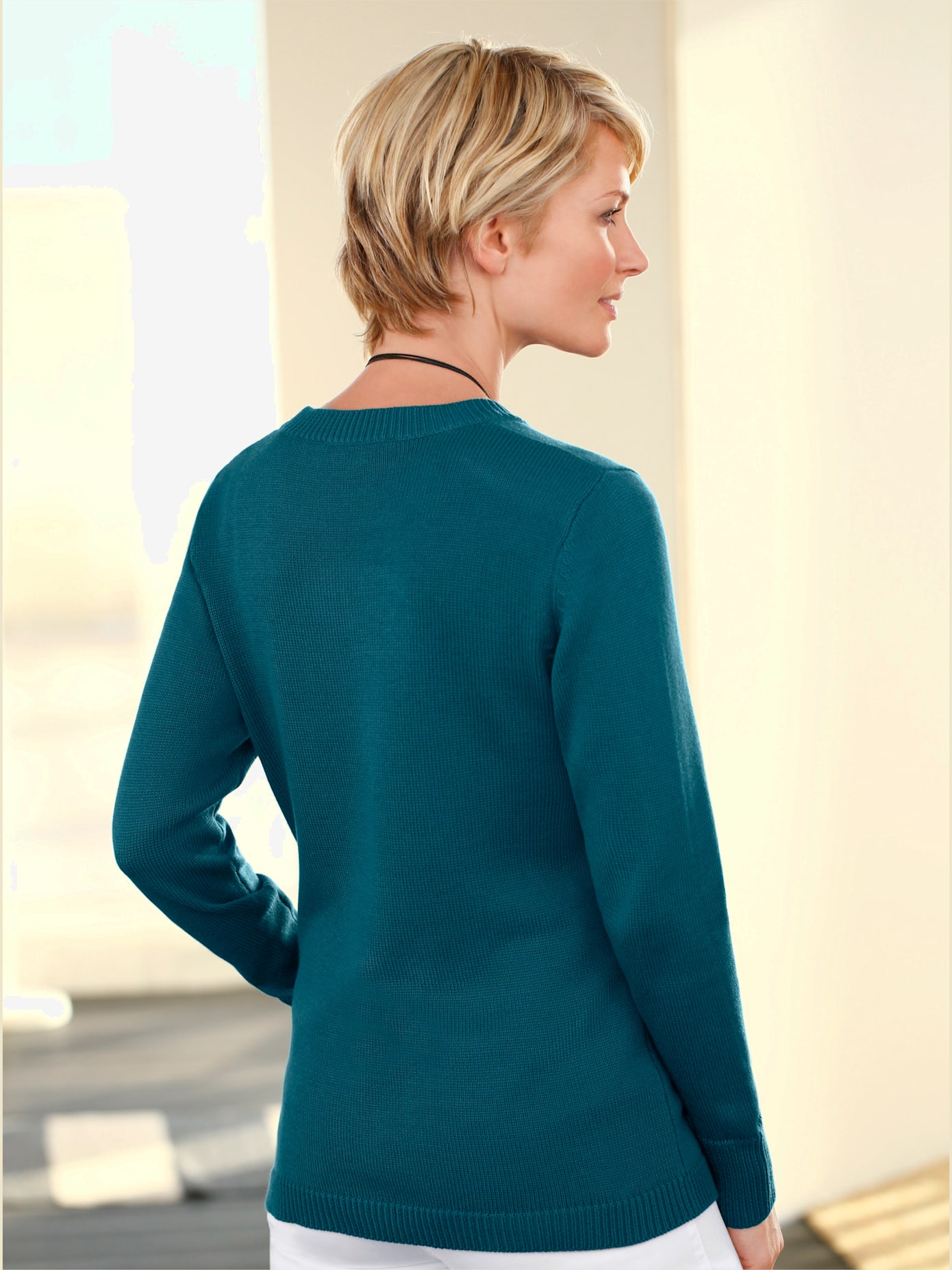 Pull encolure ronde différents coloris