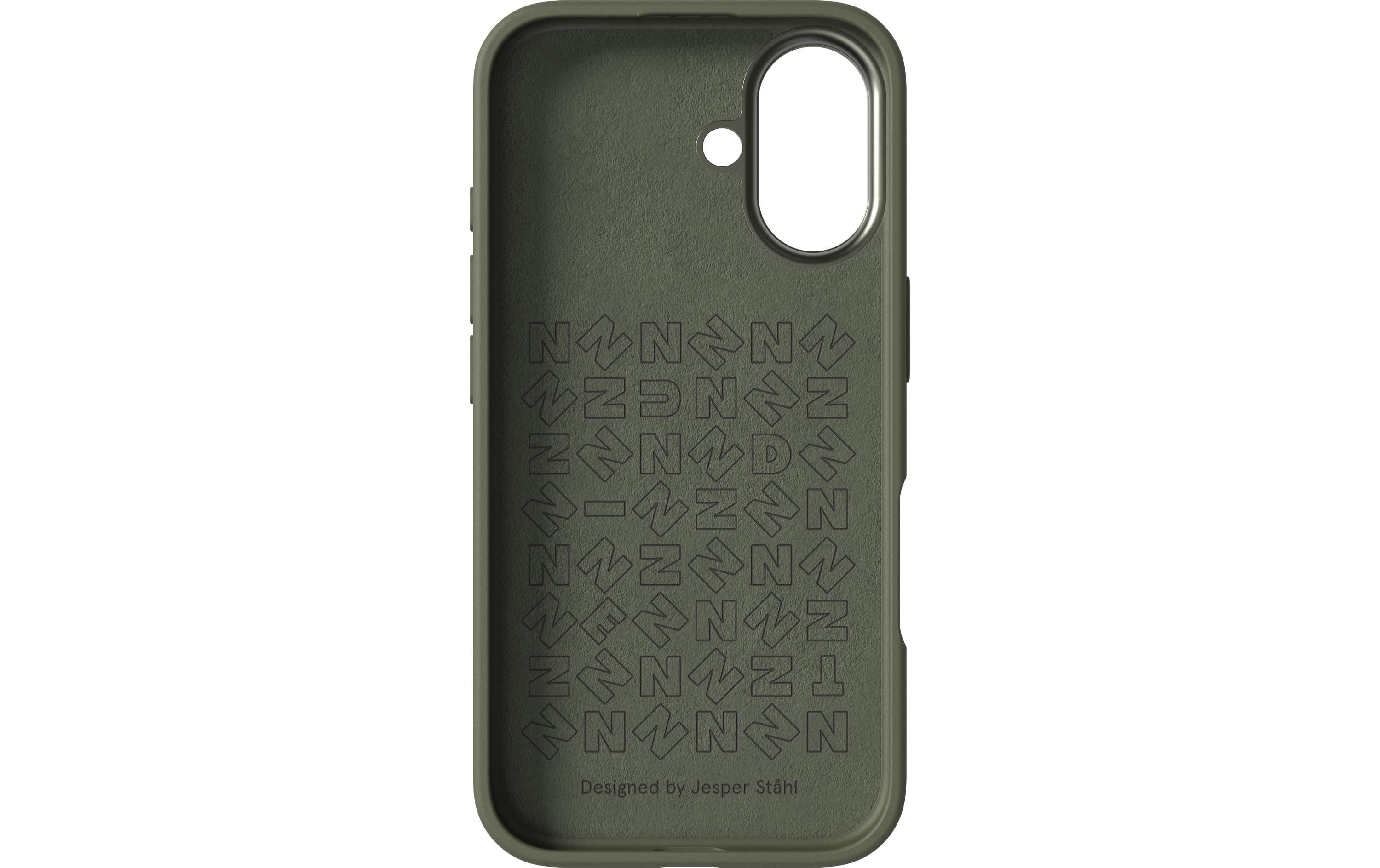 Back Cover Bold MagSafe iPhone 16 Olive GreenBack-Cover für das Apple iPhone 16