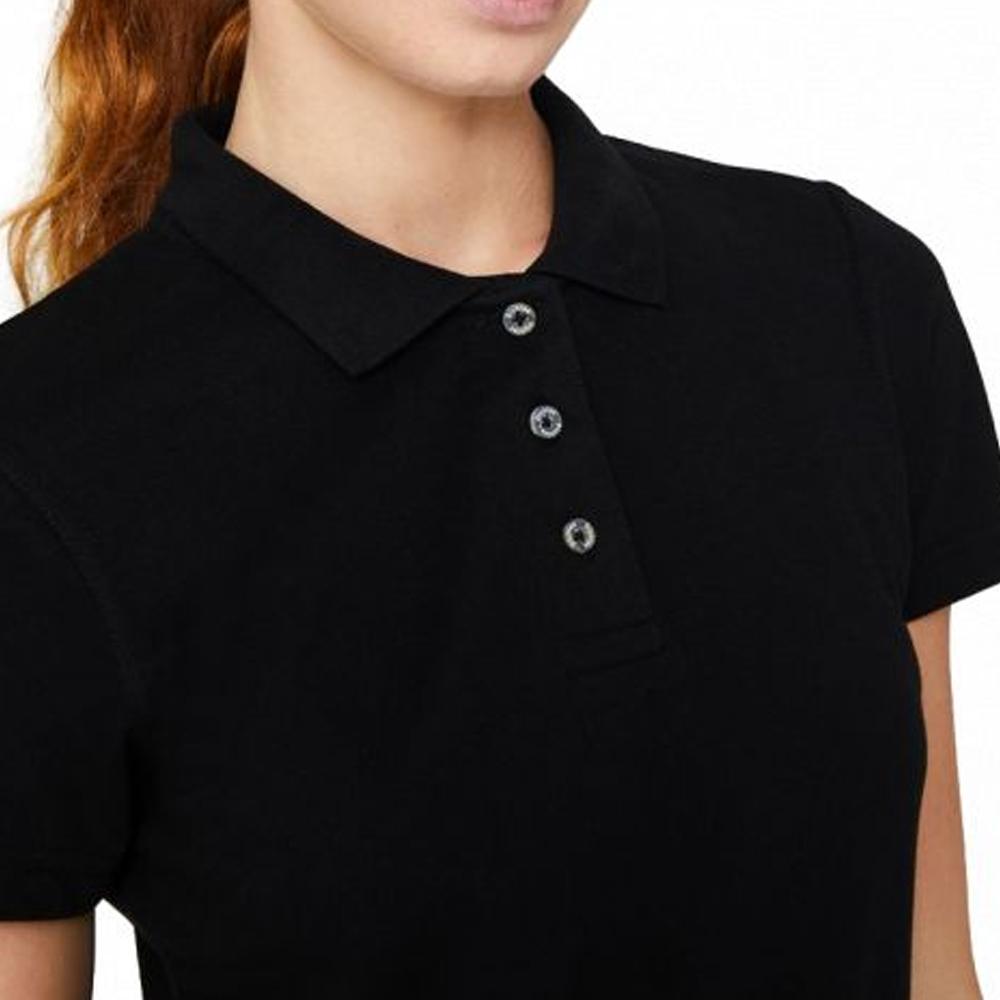 Dickies Polo Noir Femme Dickies Fitted