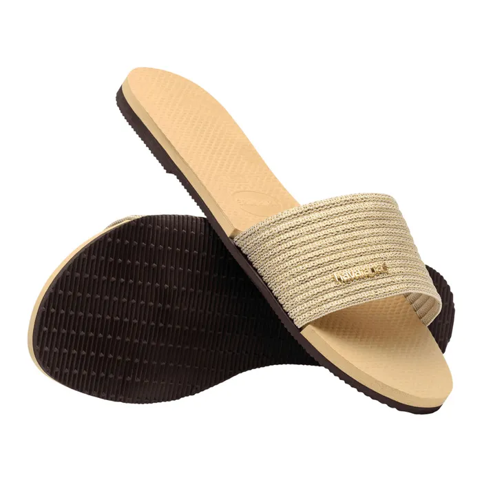 Havaianas You Malta Metallic Slippers Dames