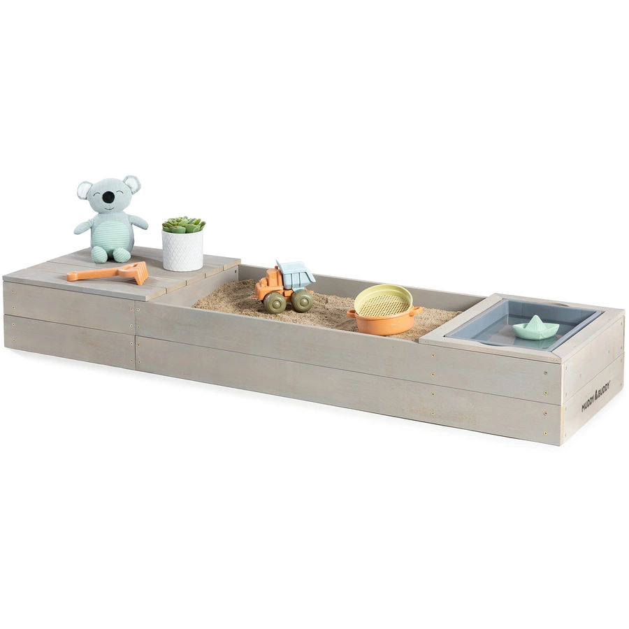 MUDDY BUDDY® Sandkasten Space Saver, warmgrau
