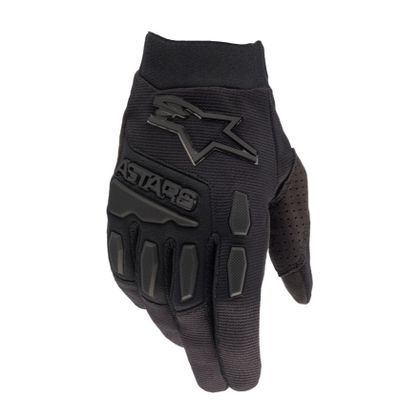 Gants cross Alpinestars FULL BORE - BLACK BLACK 2023 - Noir / Noir