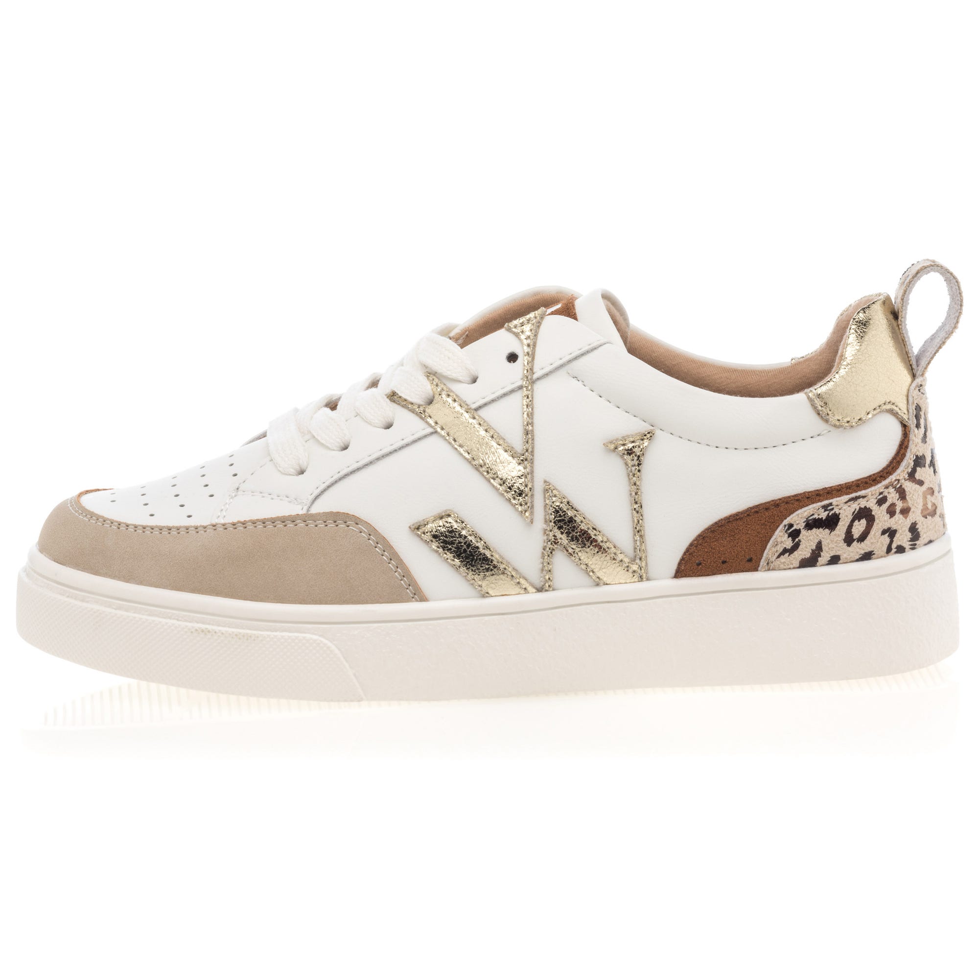 Baskets basses Femme or