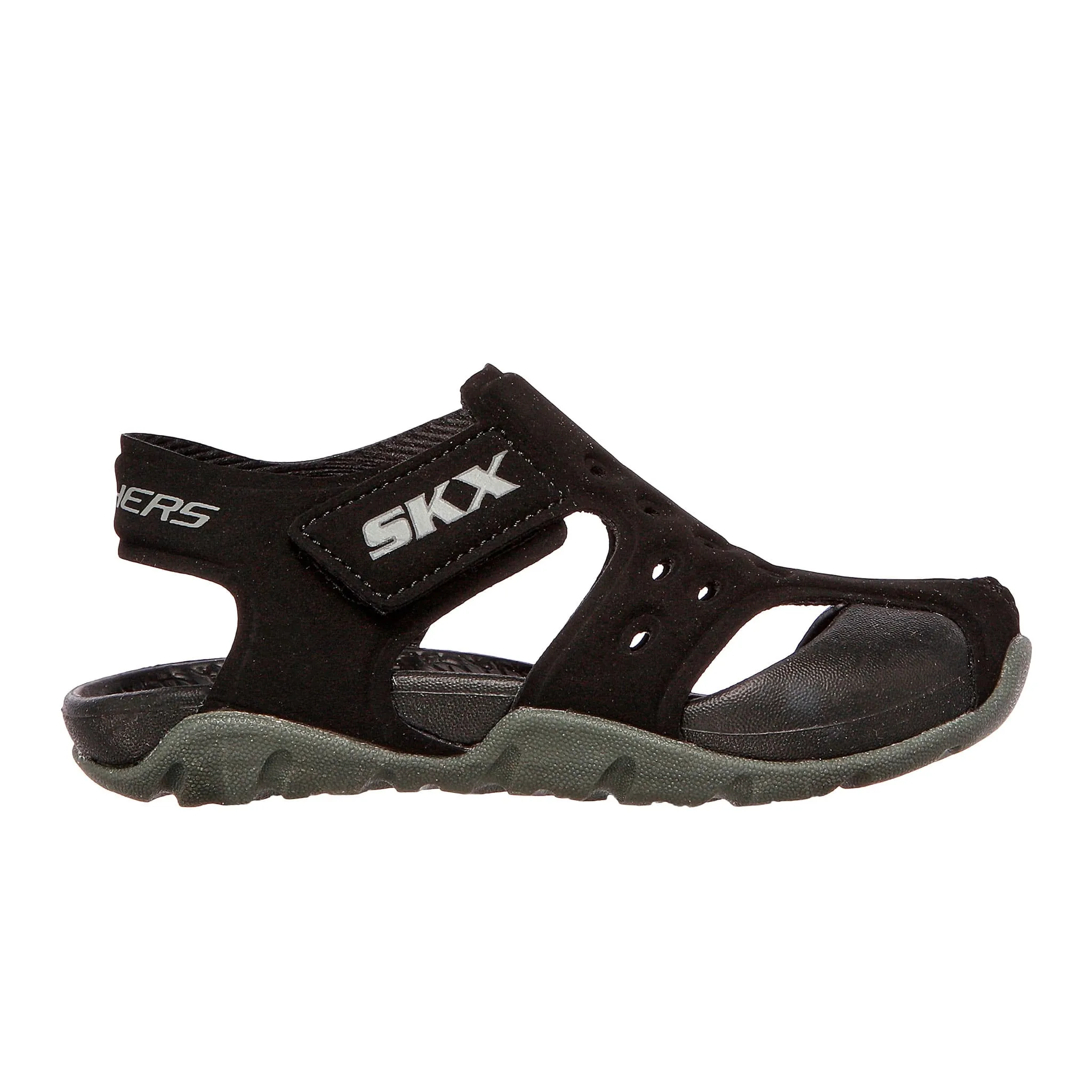 Skechers Sandale Side Wave Noir Pointures 5-10