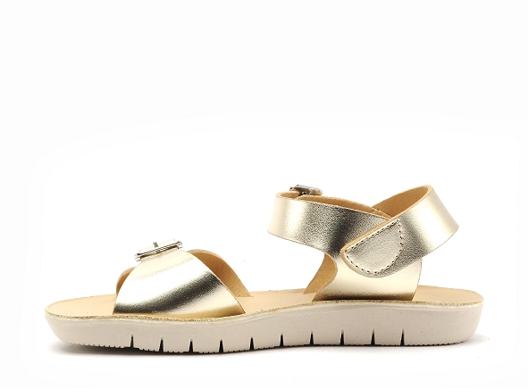 Babybotte nu pieds enfant kibron 4663 or